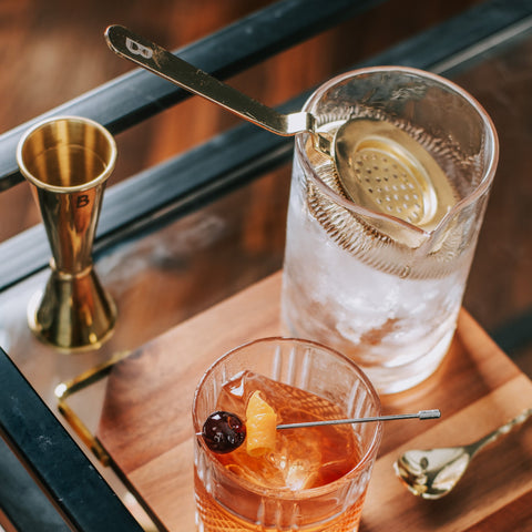 Hawthorne Strainer (Deluxe Antique-Style) by Bull In China - Toma Bloody Mary Mixers