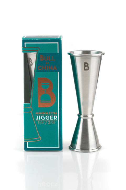 Japanese-Style Jigger by Bull In China - Toma Bloody Mary Mixers