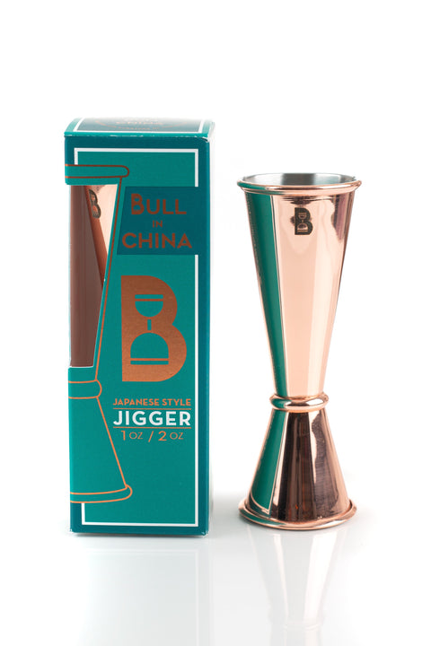 Japanese-Style Jigger by Bull In China - Toma Bloody Mary Mixers