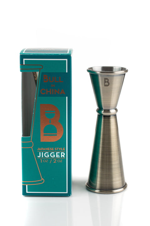 Japanese-Style Jigger by Bull In China - Toma Bloody Mary Mixers