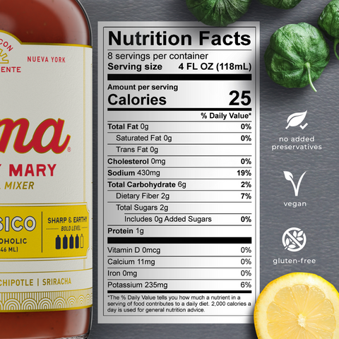 Toma Bloody Mary Picante/Clasico (32oz) 2-PACK - Toma Bloody Mary Mixers