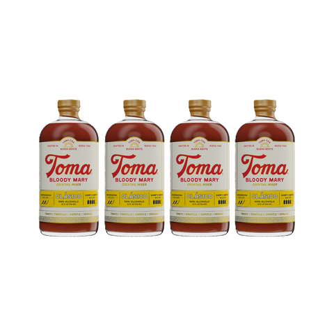 Toma Bloody Mary Clasico (8oz) 4-PACK - Toma Bloody Mary Mixers