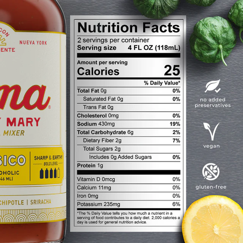 Toma Bloody Mary Picante/Clasico (8oz) 4-PACK - Toma Bloody Mary Mixers