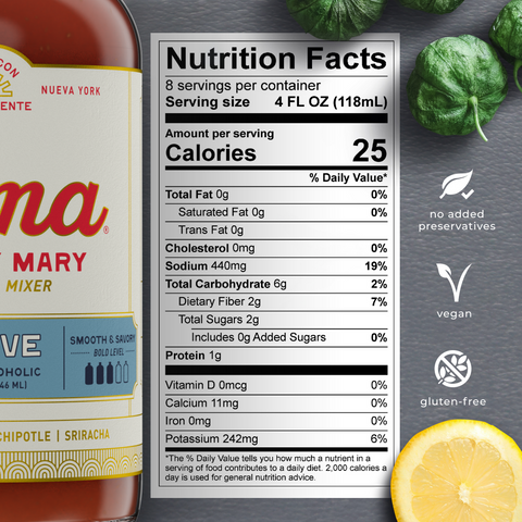Toma Bloody Mary Picante/Suave (32oz) 2-PACK - Toma Bloody Mary Mixers