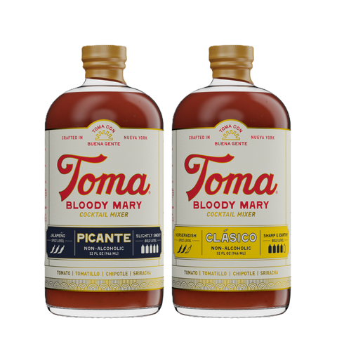 Toma Bloody Mary Picante/Clasico (32oz) 2-PACK - Toma Bloody Mary Mixers
