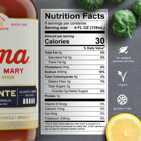 Toma Bloody Mary Picante/Suave (32oz) 2-PACK - Toma Bloody Mary Mixers