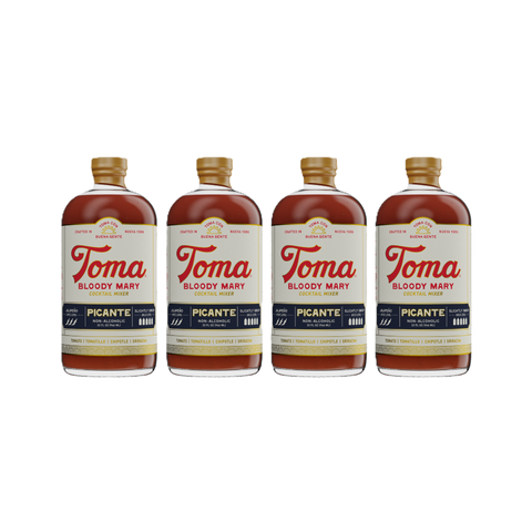 Toma Bloody Mary Picante (8oz) 4-PACK - Toma Bloody Mary Mixers