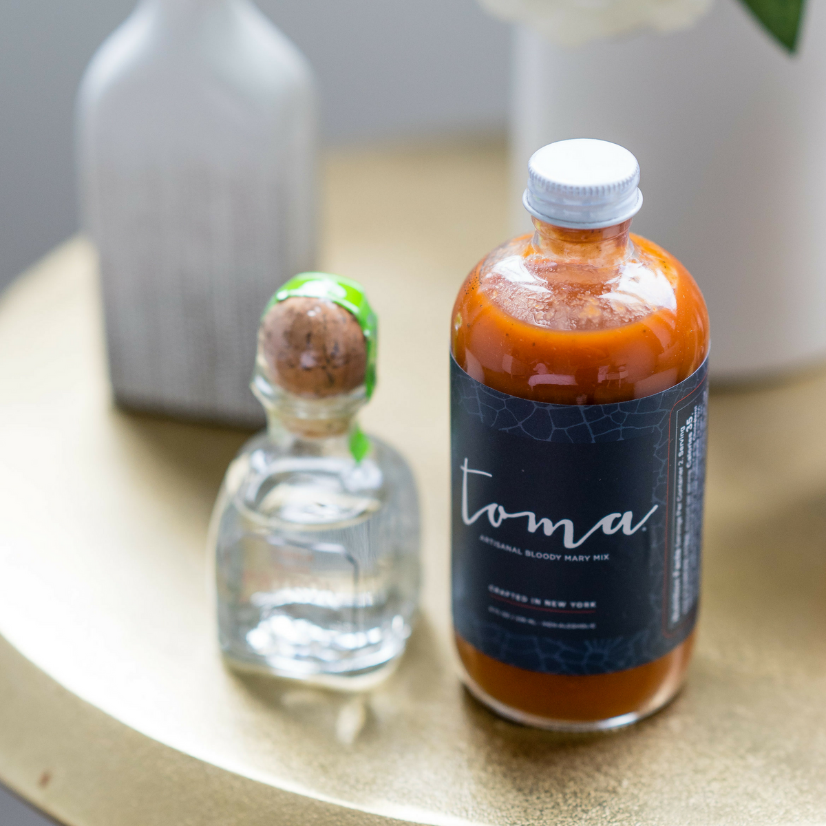 Toma Bloody Mary Mixer Original 8oz 4pack Toma Bloody Mary Mixers