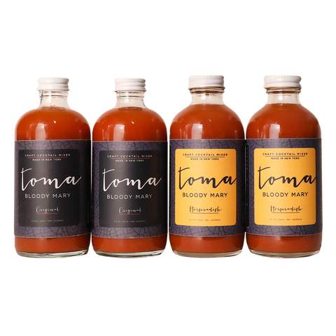 Toma Bloody Mary Original/Horseradish (8oz) 4-PACK