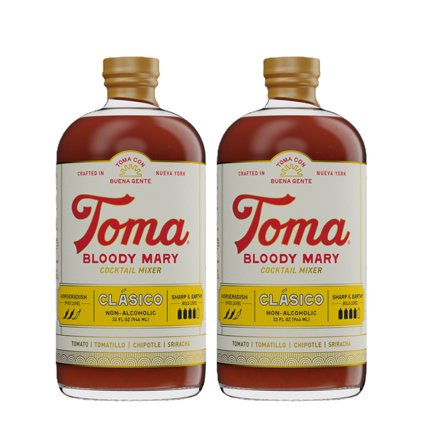 Clasico Bloody Mary Mixer - 2-Pack – Toma Bloody Mary Mixers