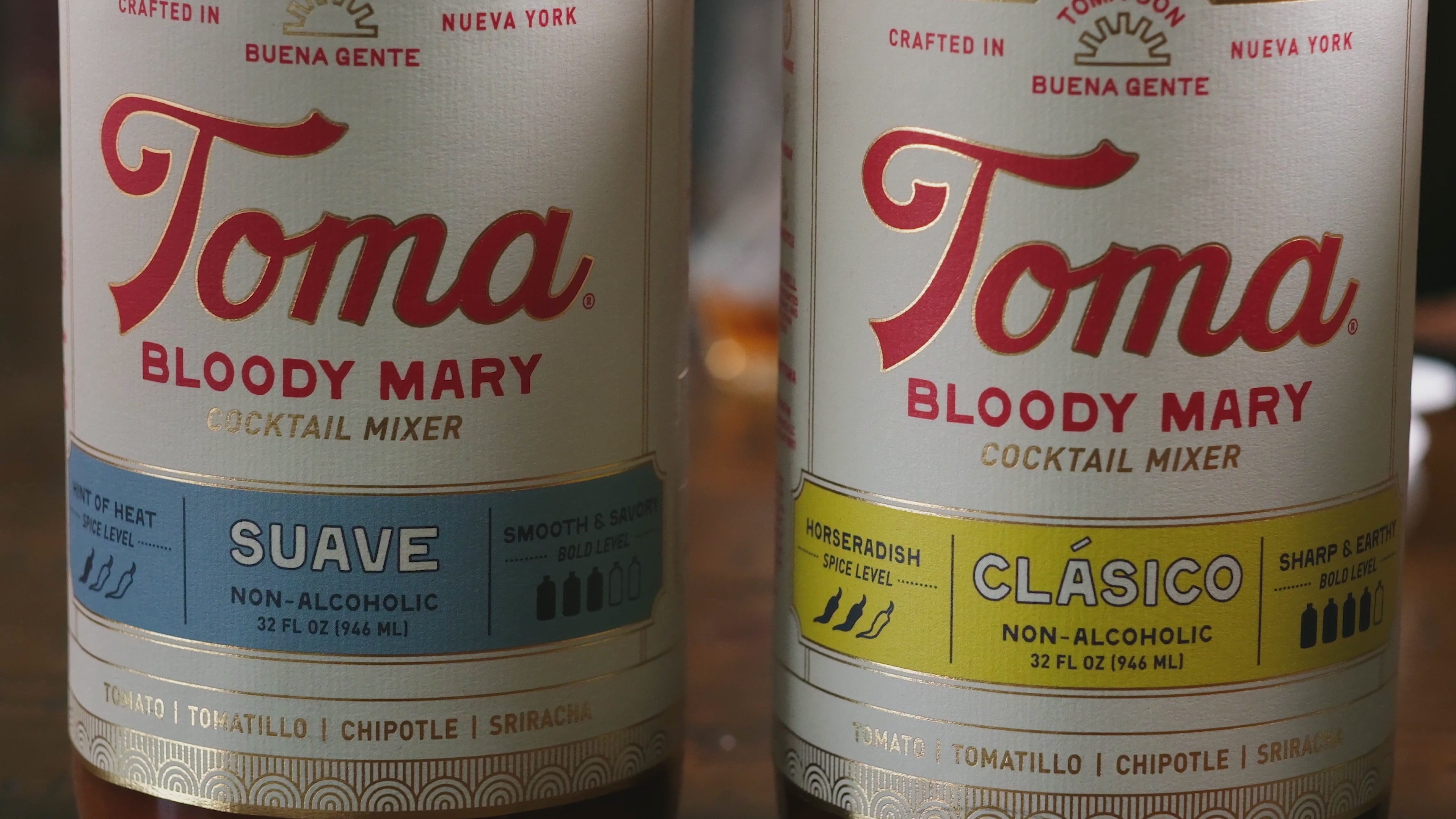 Toma Bloody Mary Mixer Picante 32oz-2 pack – Toma Bloody Mary Mixers